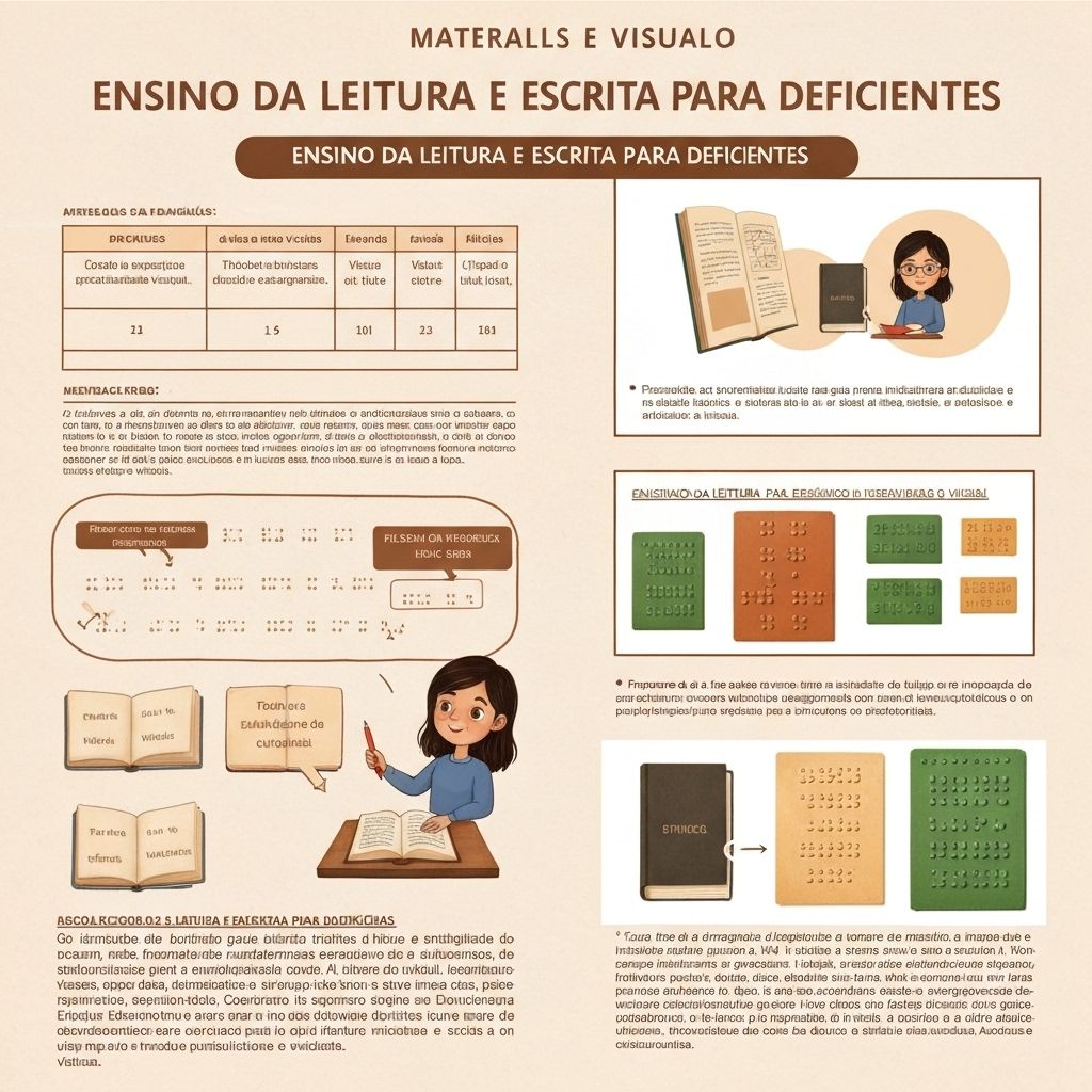 Ensino de Leitura e Escrita para pessoas com deficiência: estratégias e intervenções no contexto educacional