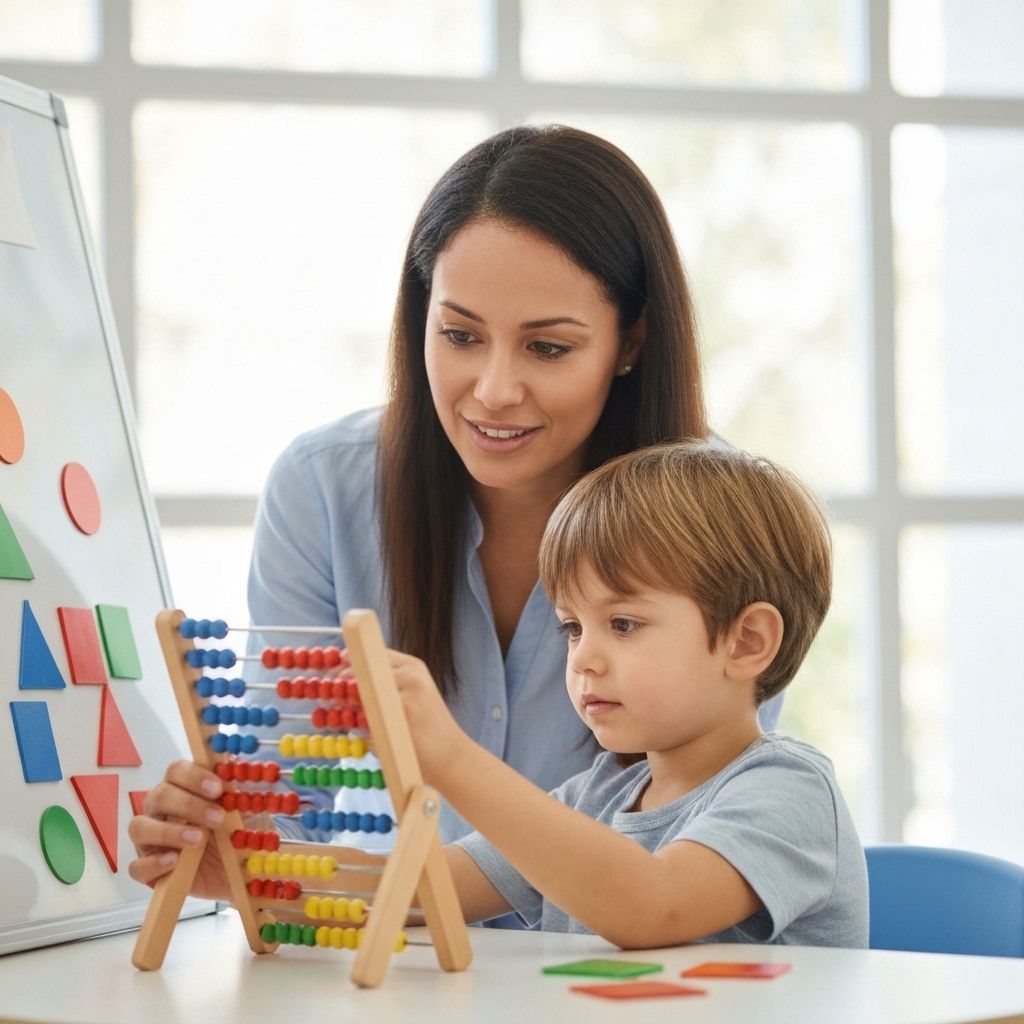 Como ensinar a matemática para crianças com TEA