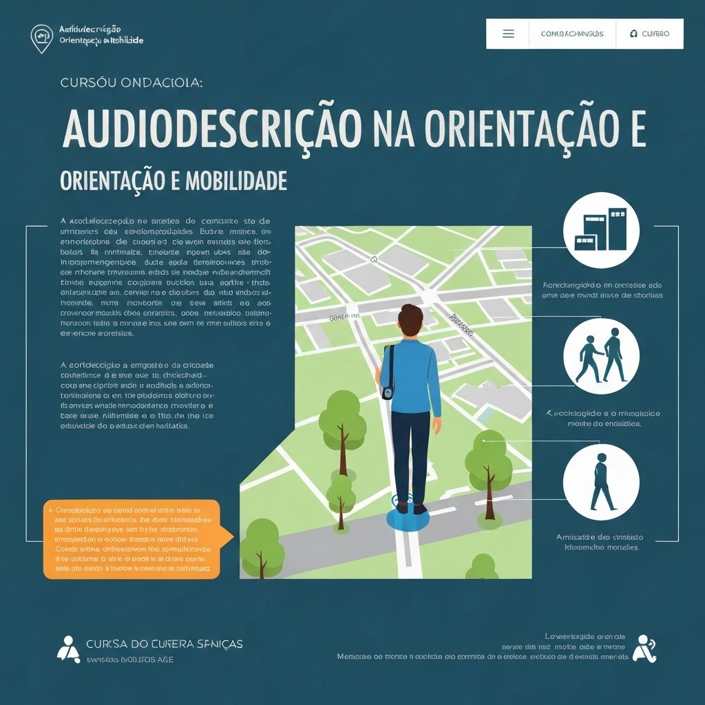 Orientação, Mobilidade e Audiodescrição: práticas educacionais na inclusão da pessoa com deficiência visual